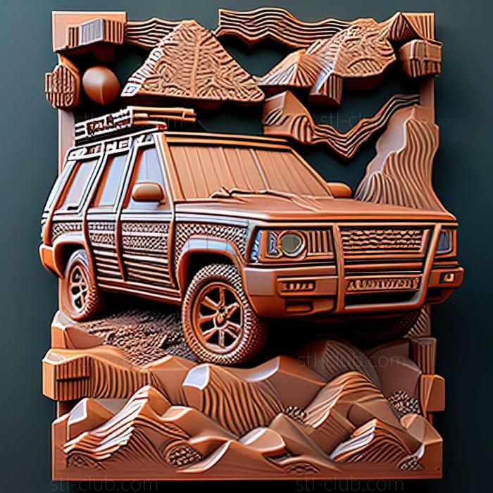 3D мадэль Isuzu Trooper (STL)